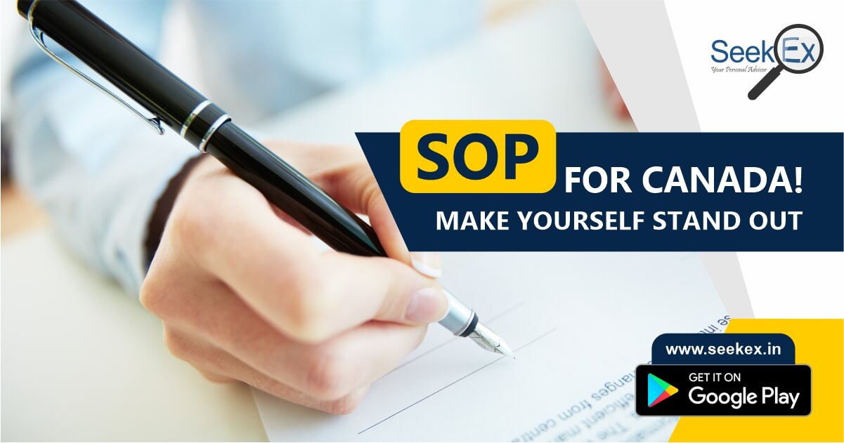 SOP for Canada! Make Yourself stand out