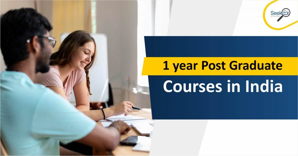 1 year Post Graduate Courses in India