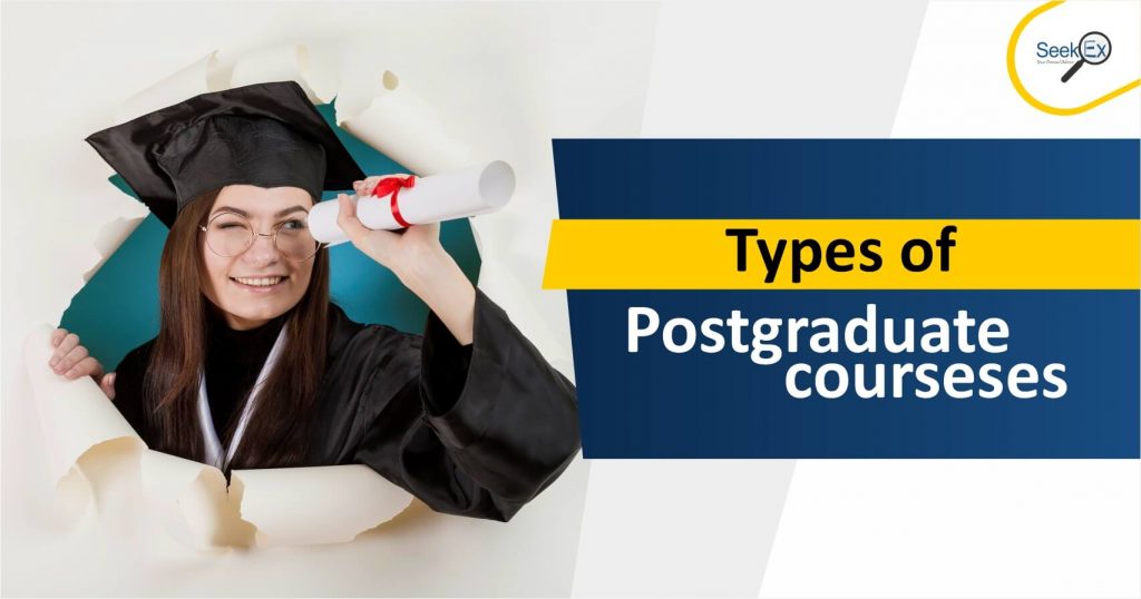 Types of post graduate courses