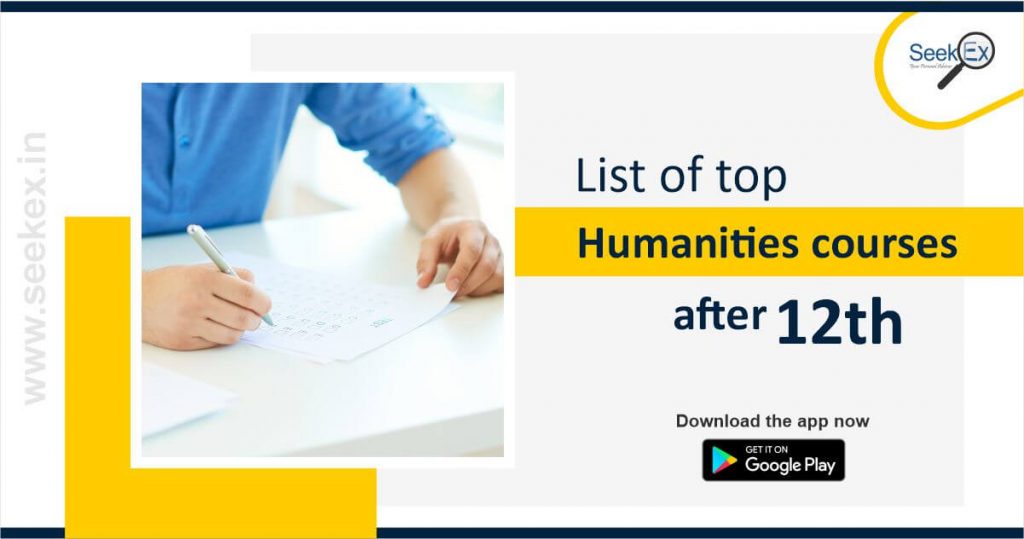 List of top humanities courses after 12th